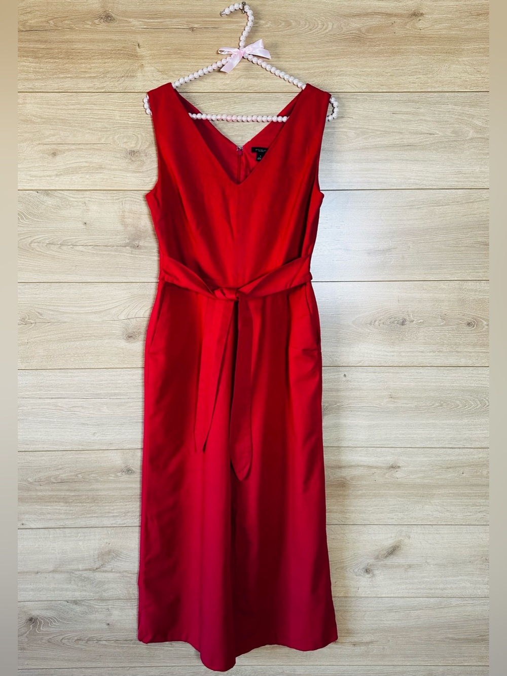 Ann Taylor Factory  rose fiusha V-Neck Dress